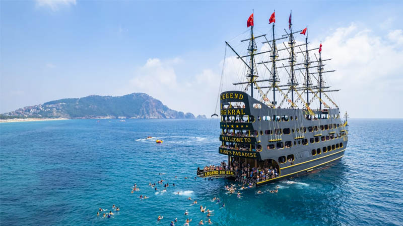 kings paradise boat alanya